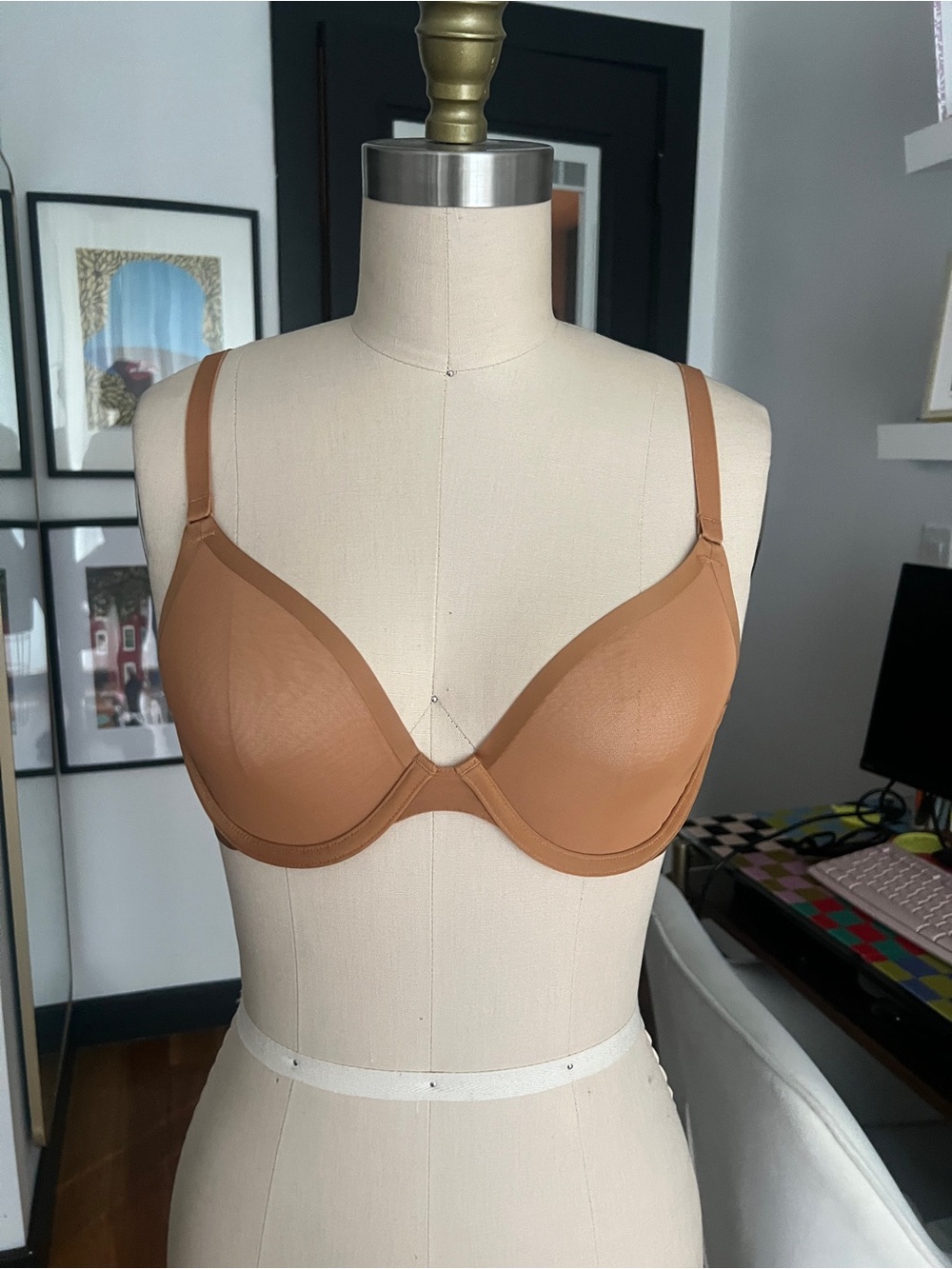 CUUP Smooth Underwire Bra in Tan